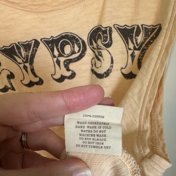 Spell & the Gypsy GYPSY Peach Tank Large - Picture 8 of 11